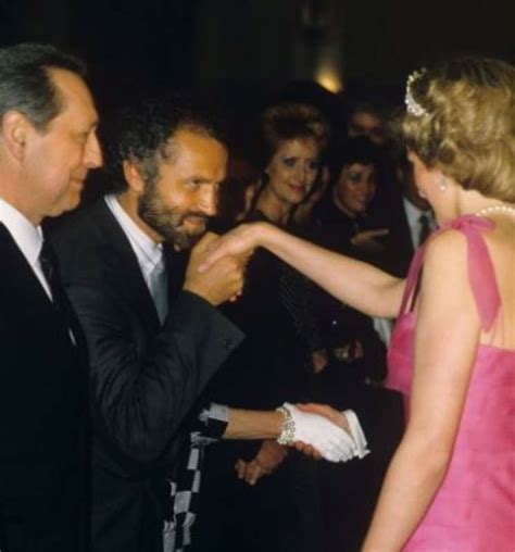 gianni versace e lady diana|diana versace.